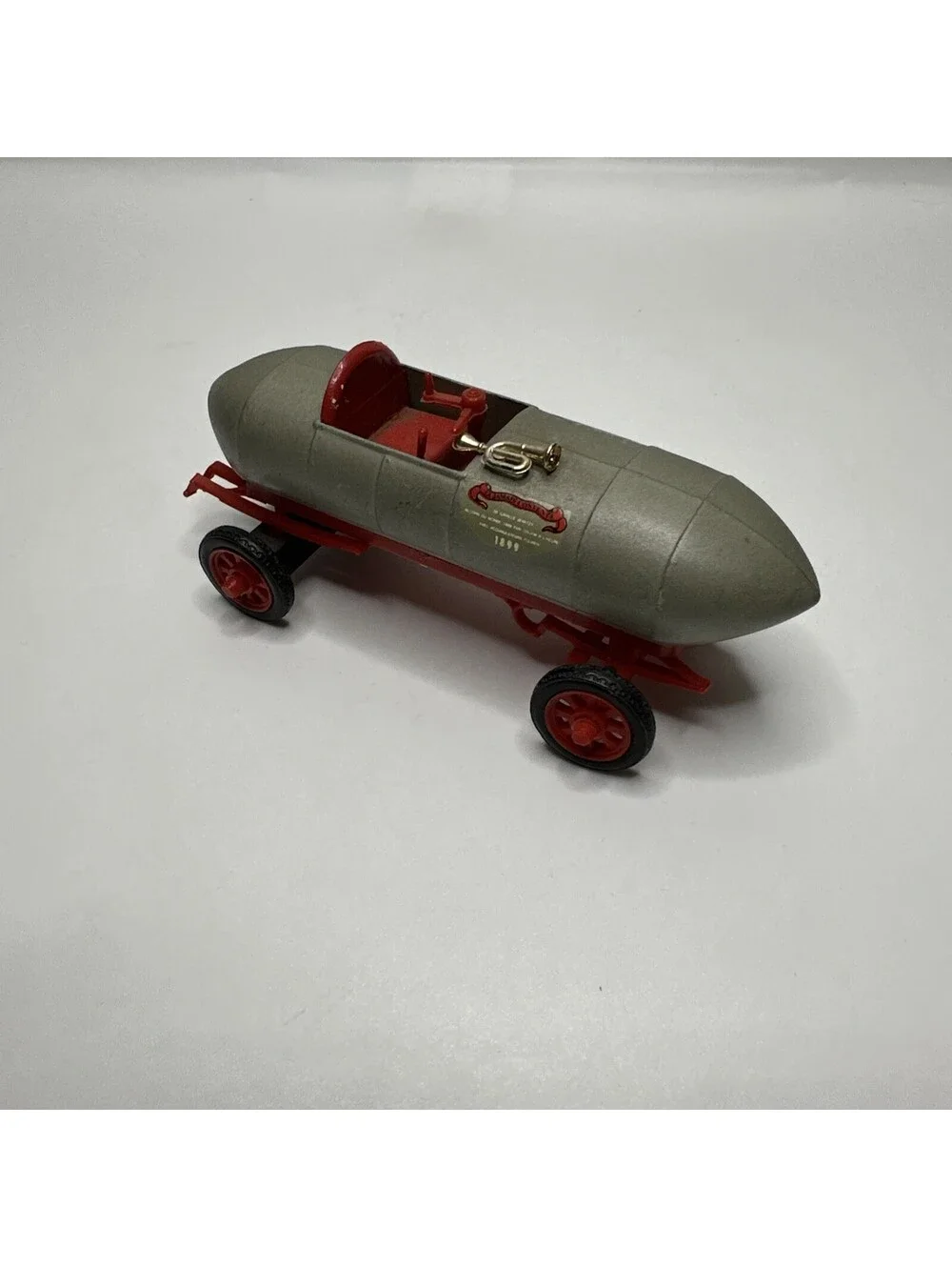 RIO OF ITALY 1899 JAMAIS CONTENTE SPEED RECORD CAR DIE CAST METAL TOY 1:43